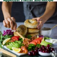Pin Image for Smoked Salmon Platter