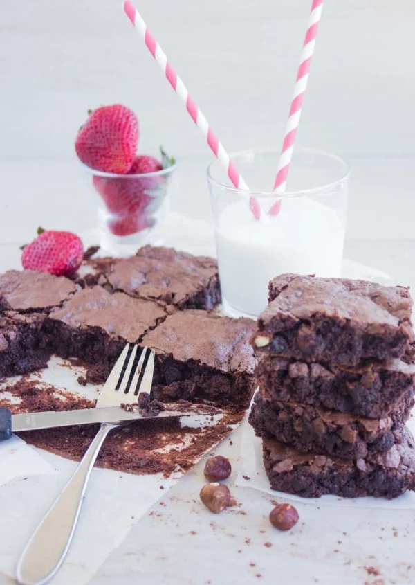 Super Loaded Fudgy Brownies
