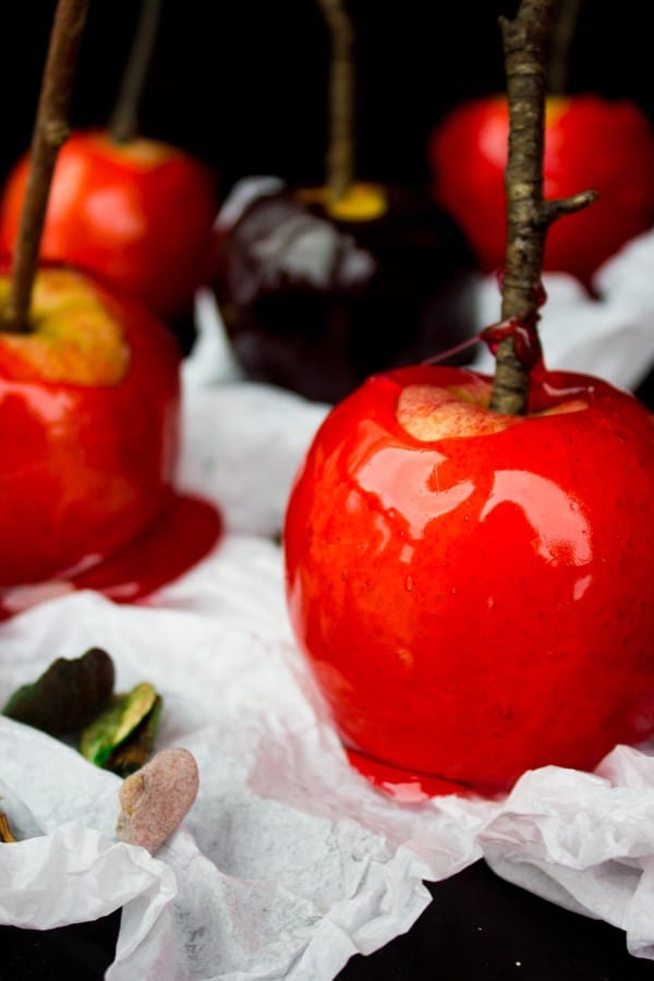 Close up of an apple