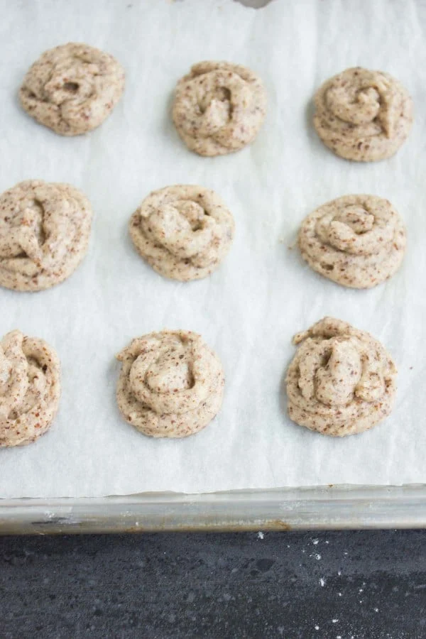 Espresso Amaretti Cookies