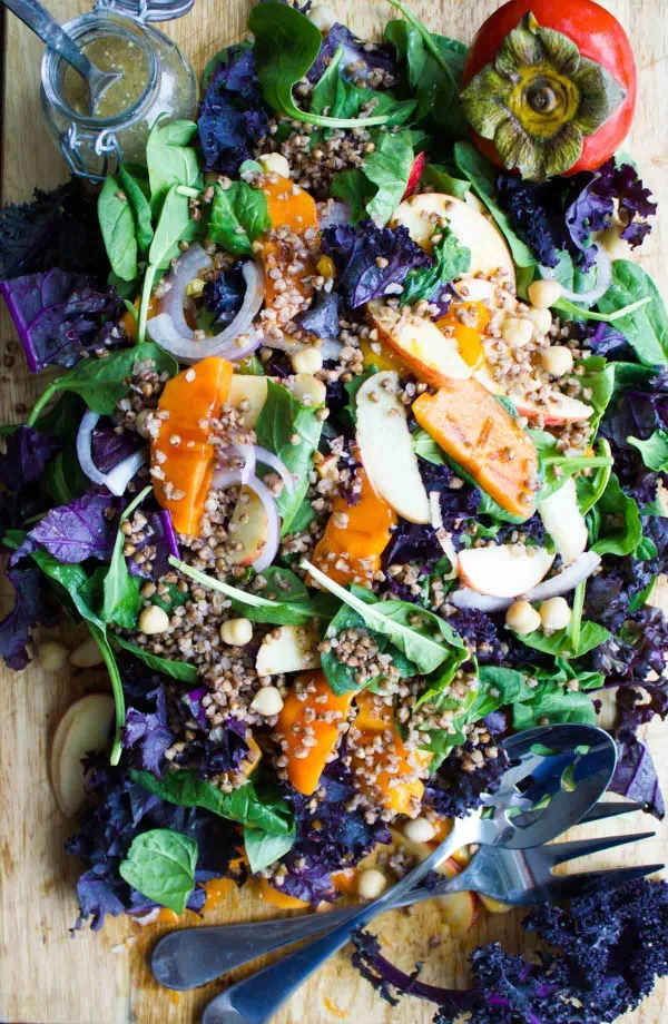 Buckwheat Persimmon Salad. foodallianceblog.com