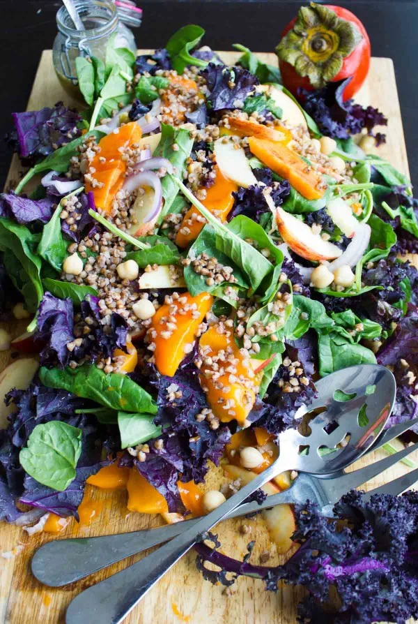 Buckwheat Persimmon Salad. foodallianceblog.com