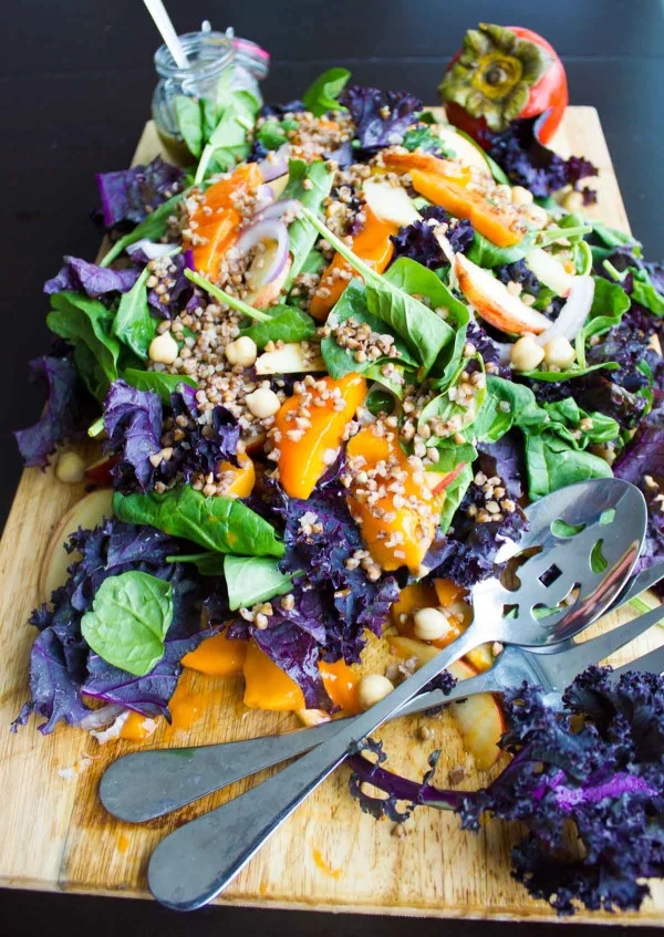 Buckwheat Persimmon Salad. foodallianceblog.com
