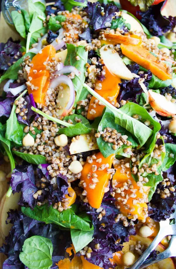Buckwheat Persimmon Salad. foodallianceblog.com