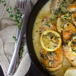 Lemon Caper Artichoke Chicken Piccata. foodallianceblog.com