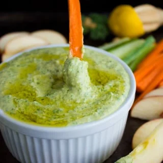 Garlic Kale Hummus Dip. Hands down the best hummus you'll every have! Smooth, creamy , vegan, gluten free and tastes delicious! foodallianceblog.com