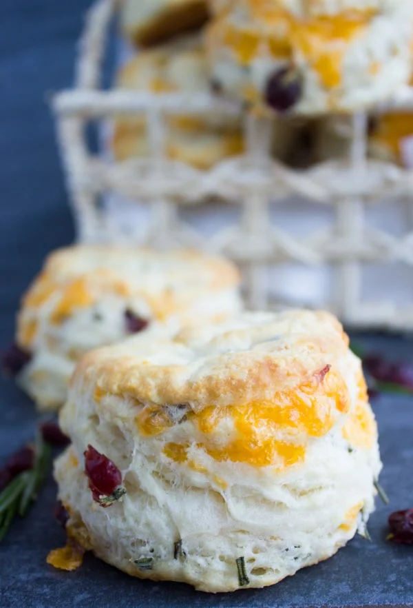 How To Make Biscuits With Cheddar Rosemary & Cranberries. Seriously the secret is OUT--the ultimate tips, step by step and secret to make FLUFFY, PILLOWY homemade biscuits! Get this base recipe now and enjoy it forever! foodallianceblog.com
