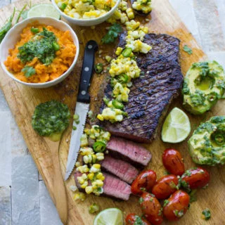 Grilled Sirloin Steak with Cilantro Corn Salsa. This is absolutely a no miss recipe while Grill Season is still on! Succulent mouthwatering grilled steak with a zesty, spicy, sweet and tangy cilantro corn salsa that takes steak to a whole new level! Quick, easy, simple 20 mins real meal deal! foodallianceblog.com