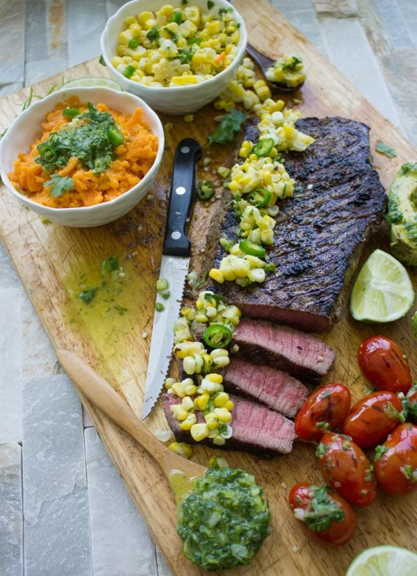 Grilled Sirloin Steak with Cilantro Corn Salsa. This is absolutely a no miss recipe while Grill Season is still on! Succulent mouthwatering grilled steak with a zesty, spicy, sweet and tangy cilantro corn salsa that takes steak to a whole new level! Quick, easy, simple 20 mins real meal deal! foodallianceblog.com