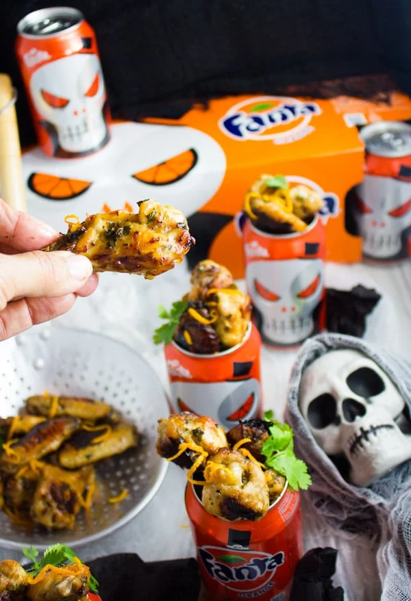 Spicy Orange Baked Chicken Wings. This will be your go to chicken wings recipe--sweet, spicy, zesty, smokey and addictively delicious!! This recipe will rock your party table! foodallianceblog.com