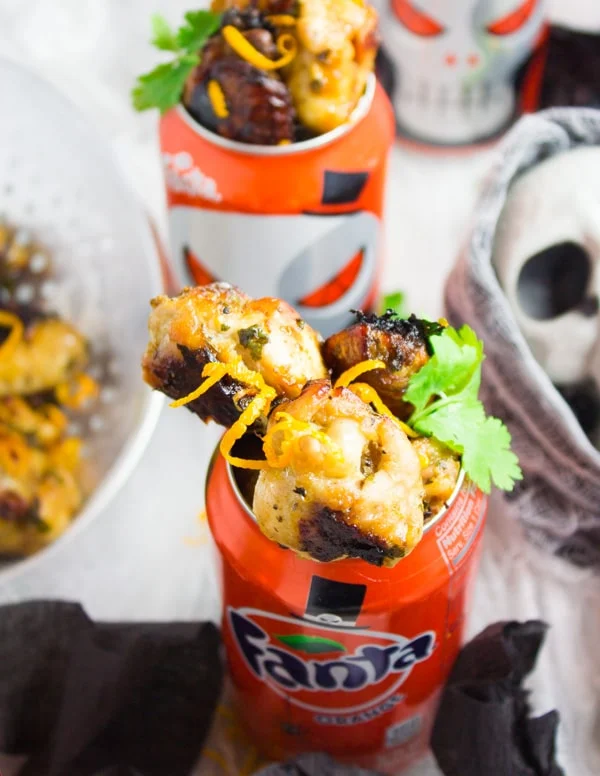 Spicy Orange Baked Chicken Wings. This will be your go to chicken wings recipe--sweet, spicy, zesty, smokey and addictively delicious!! This recipe will rock your party table! foodallianceblog.com