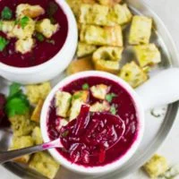 Long Pin for Beetroot Soup Russian Style