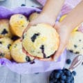 Blueberry Muffins With Lemon Sugar Crunch. Tender and light as air blueberry muffins spiked with a lemon sugar crunch! This will remind you of your grandma's blueberry muffins! foodallianceblog.com