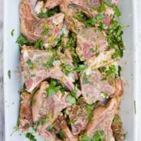 Grilled Lamb Chops with Black Olive Herb Butter. Make the most of grilling and try those grilled lamb chops with no marinades, just a load of flavor from the Olive Herb Butter! Set up a party in minutes and enjoy one of my favorite ways to do lamb! foodallianceblog.com