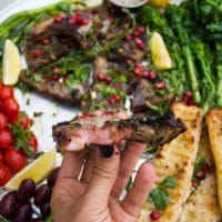 Grilled Lamb Chops with Black Olive Herb Butter. Make the most of grilling and try those grilled lamb chops with no marinades, just a load of flavor from the Olive Herb Butter! Set up a party in minutes and enjoy one of my favorite ways to do lamb! foodallianceblog.com