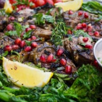 Grilled Lamb Chops with Black Olive Herb Butter. Make the most of grilling and try those grilled lamb chops with no marinades, just a load of flavor from the Olive Herb Butter! Set up a party in minutes and enjoy one of my favorite ways to do lamb! foodallianceblog.com
