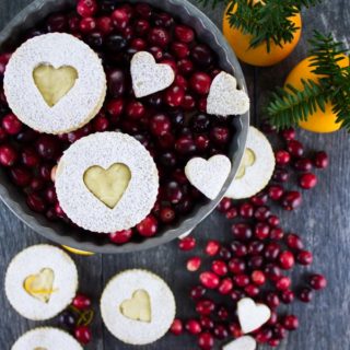 Holiday Maple Linzer Cookies. This delicious twist on a delicious cookie is the BEST! Bake a huge batch of these, they disappear fast! foodallianceblog.com
