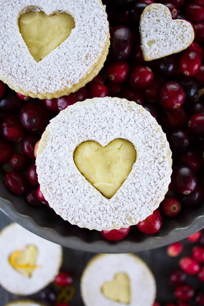 Holiday Maple Linzer Cookies. This delicious twist on a delicious cookie is the BEST! Bake a huge batch of these, they disappear fast! foodallianceblog.com