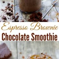 Espresso Brownie Chocolate Smoothie