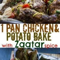 One-Pan Chicken Potato Bake