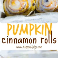 Pumpkin Cinnamon Rolls - Pin