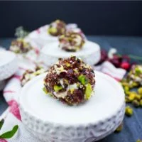 No Bake Cheesecake Bites collage