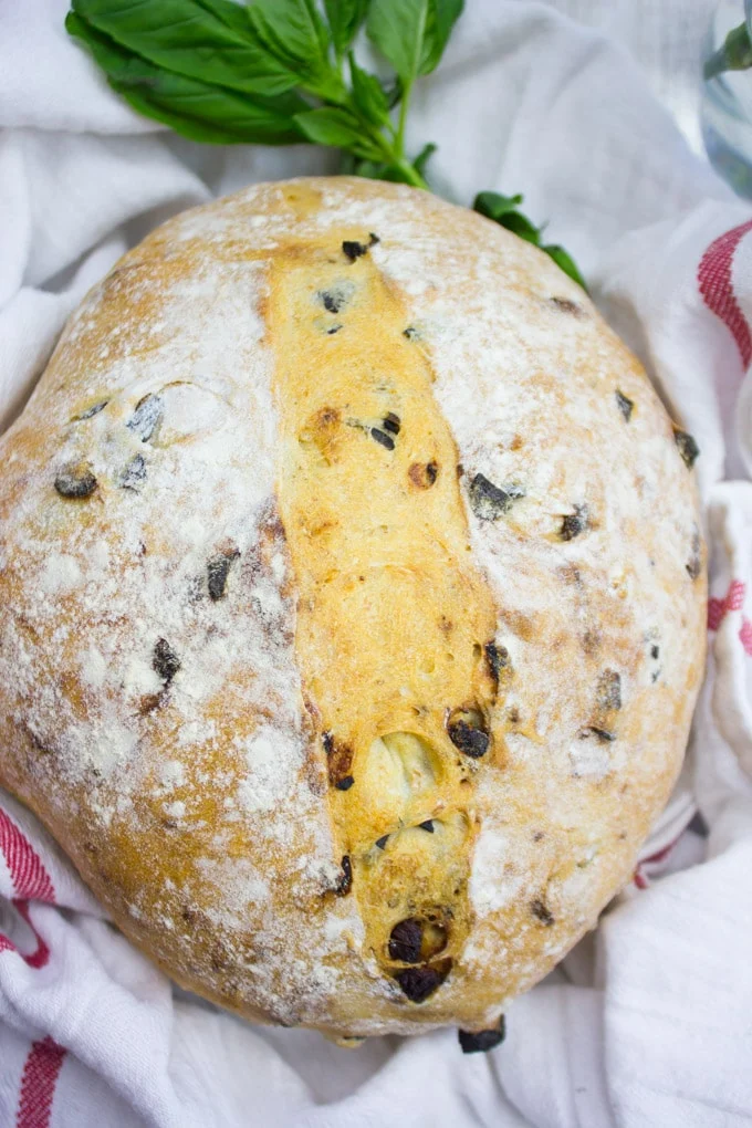 A whole loaf of bread