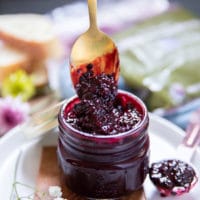 long pin for blackberry jam