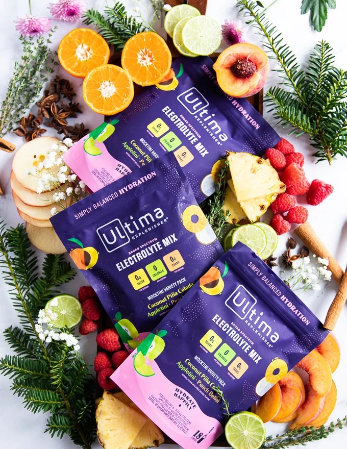 a variety pack of replenisher sticks to make the mocktails