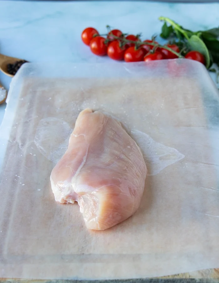 one piece of boneless skinless chicken breast