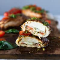 long pin for chicken caprese