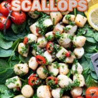 Pin for air fryer scallops