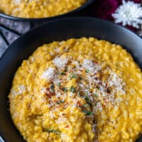 Long Pin for pumpkin risotto