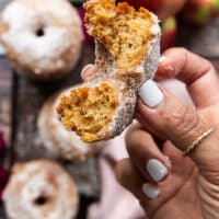 long pin for apple cider donuts