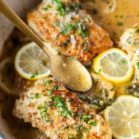 Pan Seared Cod pin