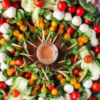 long pin for caprese wreath