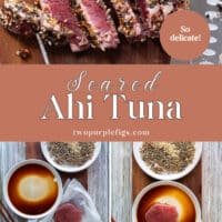 long pin for seared ahi tuna
