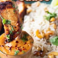 satay sauce pin