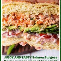 Long Pin for Salmon burger