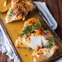 silky lemon garlic butter sauce