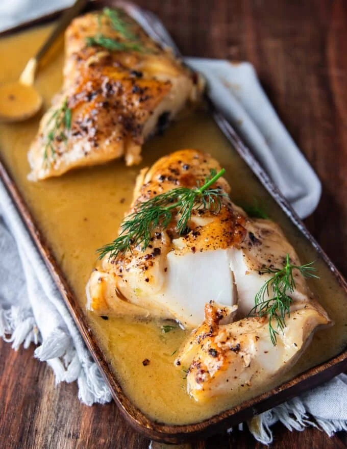silky lemon garlic butter sauce