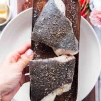 seasoning the fish to show how we can make lemon garlic butter sauce for fish