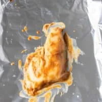 miso marinade over the chilean sea bass on foil lined sheet