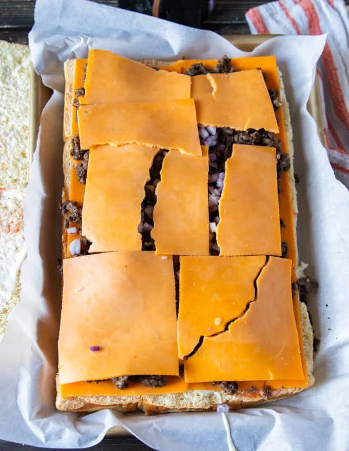 more cheese is added over the top