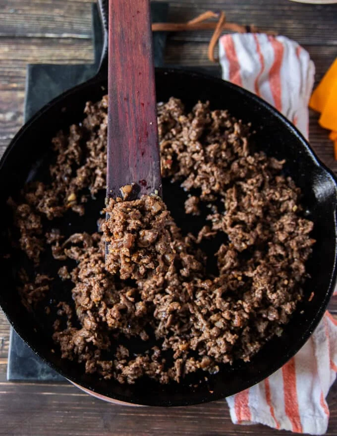 browned meat fully cooked
