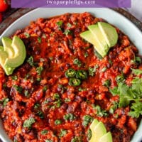 long pin for mexican black beans