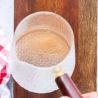Dissolved and ready to use seasoning for the rice